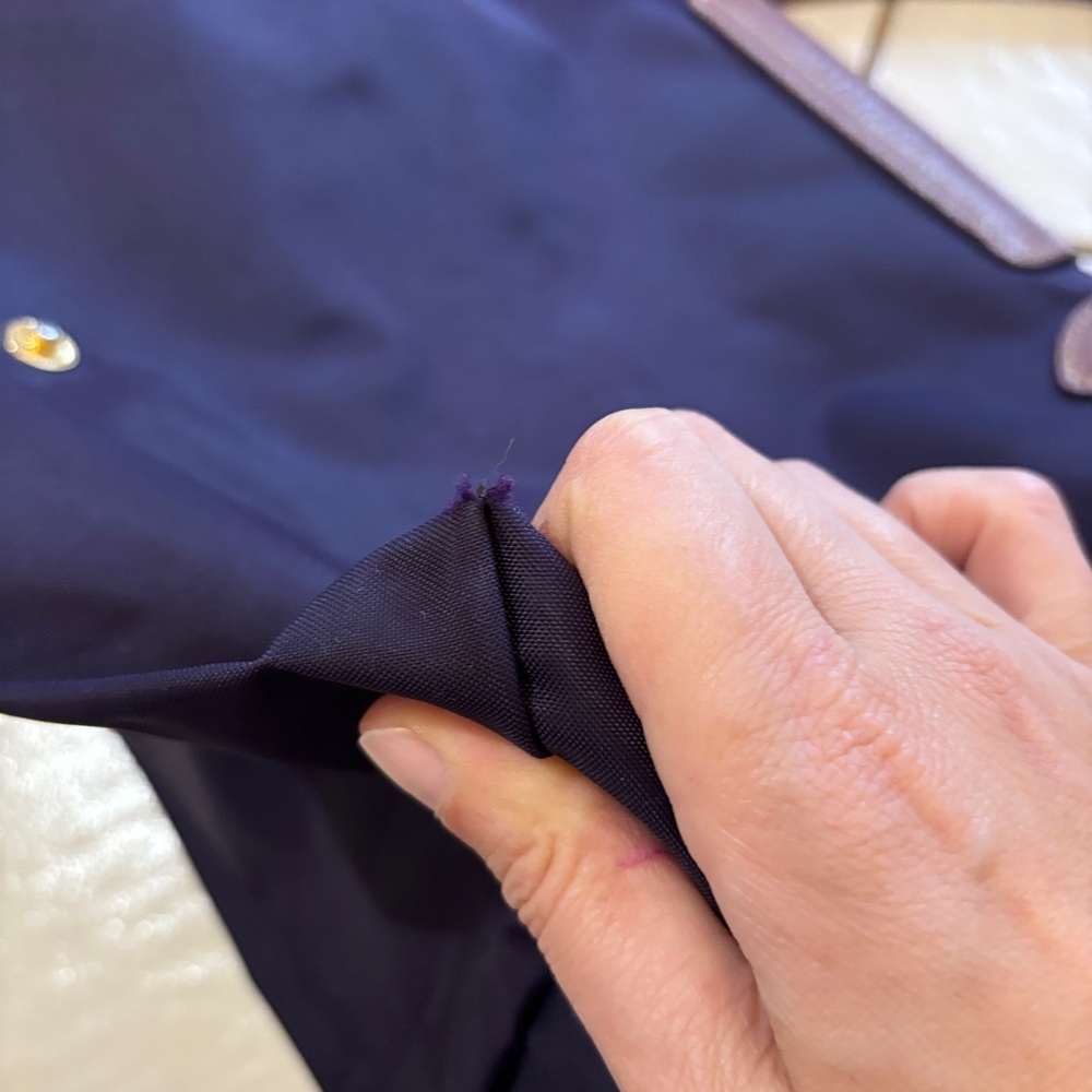 Longchamp Pliage, deep plum - Picture 9 of 9